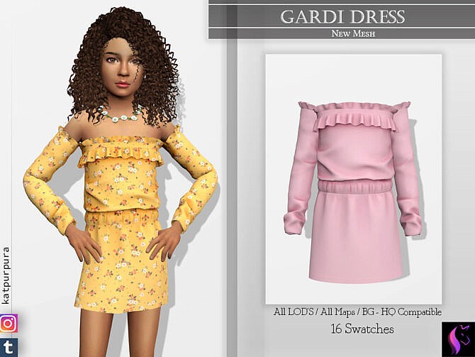 Gardi Dress by KaTPurpura at TSR