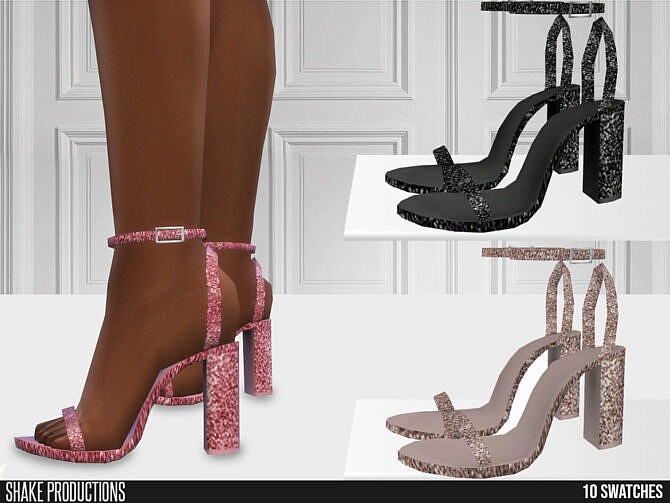 Glitter High Heels 662 by ShakeProductions at TSR