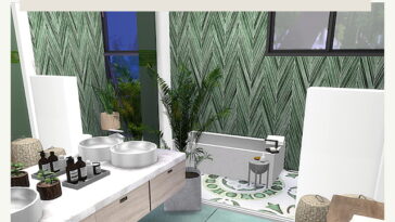 Green Collection Wall & Floor at Dinha Gamer