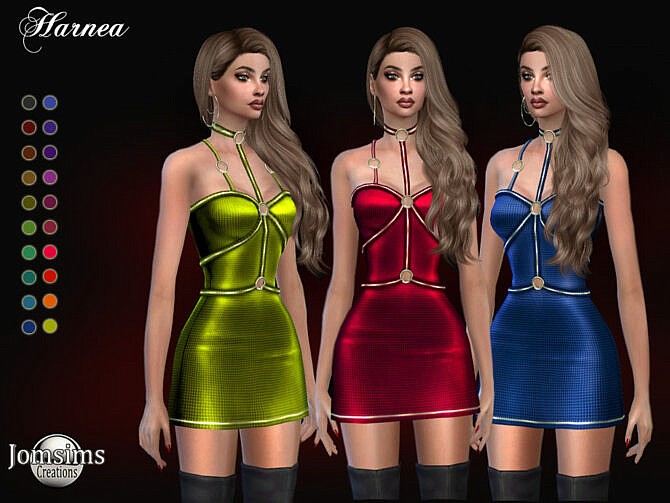 Harnea dress by jomsims at TSR