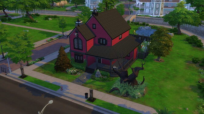 Haunted Vampire House by Brainl3ss at Mod The Sims 4