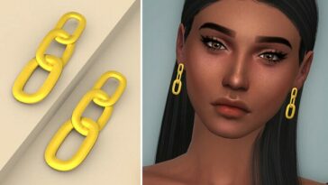 Hazy Earrings by Christopher067 at TSR