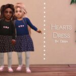 Hearts Dress Toddler by Dissia at TSR