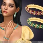 Helena Bracelet (right wrist) by feyona at TSR