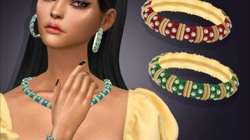 Helena Bracelet (right wrist) by feyona at TSR