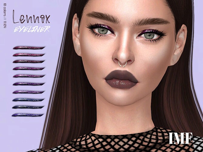 IMF Lennox Eyeliner N.124 by IzzieMcFire at TSR