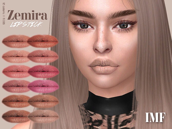 IMF Zemira Lipstick N.336 by IzzieMcFire at TSR