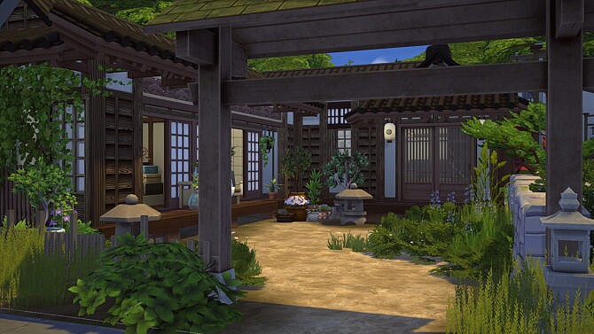 Japanese Rural House at Akai Sims – kaibellvert