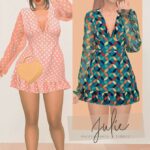 Julie Dress at Daisy Pixels