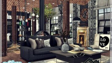 KORTEZ Living Room by marychabb at TSR