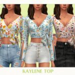 Kaylene Top by Black Lily at TSR