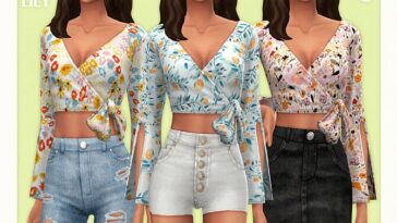 Kaylene Top by Black Lily at TSR