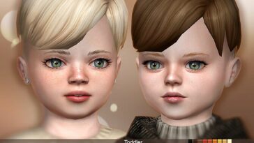 Kean Hair Toddler at MSQ Sims