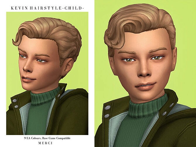 Kevin Hairstyle Child by Merci at TSR