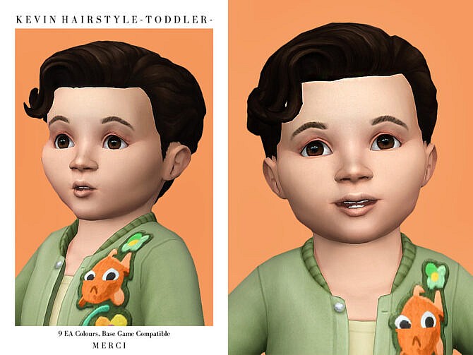 Kevin Hairstyle Toddler by Merci at TSR