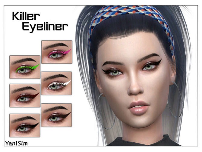 Killer Eyeliner by YaniSim at TSR