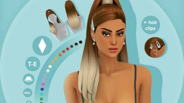 Kimmy Hairstyle by simcelebrity00 at TSR