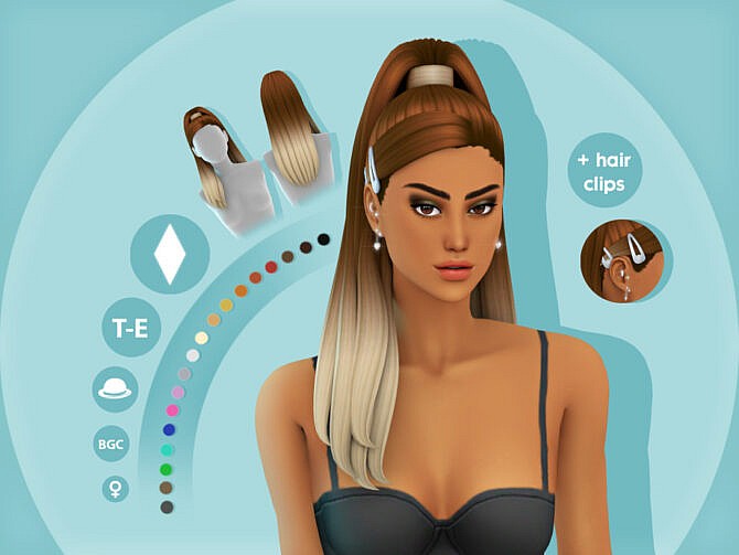 Kimmy Hairstyle by simcelebrity00 at TSR