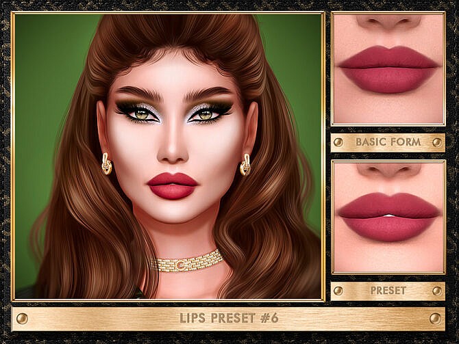 LIPS PRESET #6 by JUL_HAOS at TSR