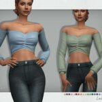 Lainey Top by Sifix at TSR