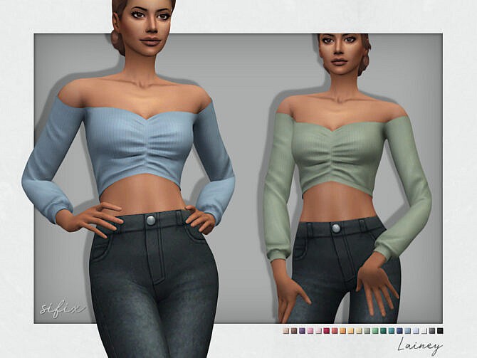 Lainey Top by Sifix at TSR