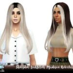 LeahLillith Madison Hair Retexture at Shimydim Sims