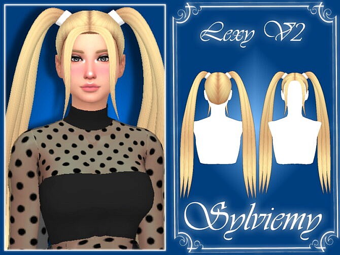 Lexy Hairstyle V2 by Sylviemy at TSR