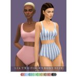 Lia Two Pieces Body Suit by Merci at TSR