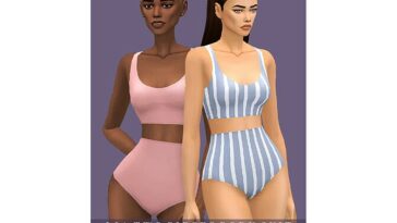 Lia Two Pieces Body Suit by Merci at TSR