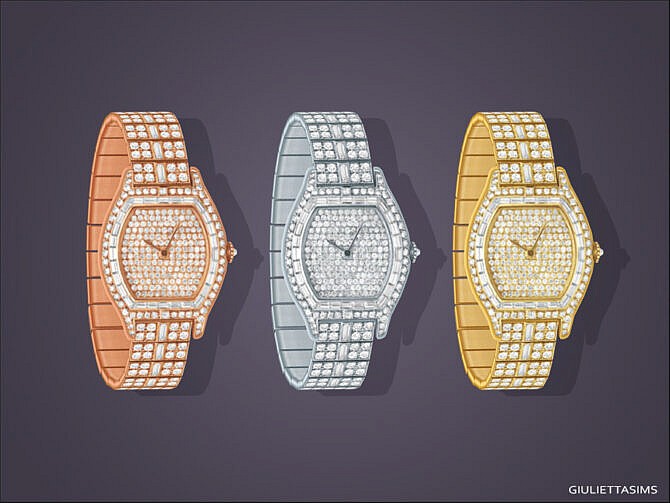 Linda Diamond Watch (left wrist) by feyona at TSR
