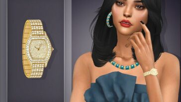 Linda Diamond Watch (left wrist) by feyona at TSR