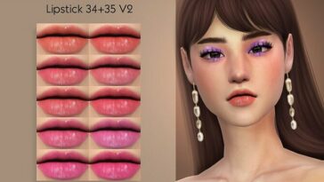 Lipstick 34+35 V2 by Anonimux Simmer at TSR