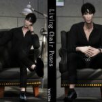 Living Chair Poses by YaniSim at TSR