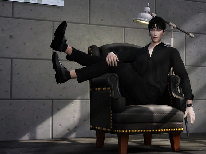 Living Chair Poses by YaniSim at TSR
