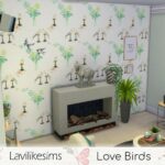 Love Birds wallpaper by lavilikesims at TSR