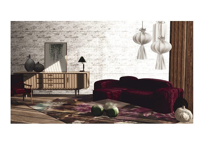 Lovina Living Room Set at Sundays Sims