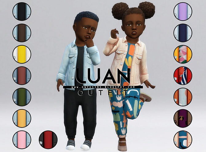 Luan Outfit Set at Onyx Sims