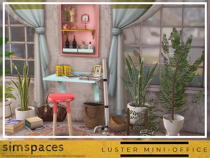 Luster Mini-Office by simspaces at TSR