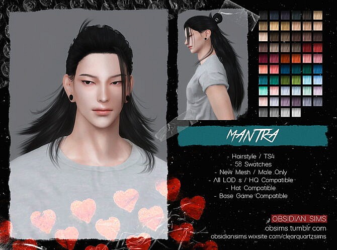 MANTRA HAIR at Obsidian Sims