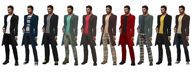 MAY’S LONG BLAZER at Sims4Sue