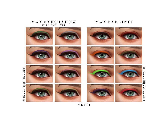 May Eyeliner by Merci at TSR
