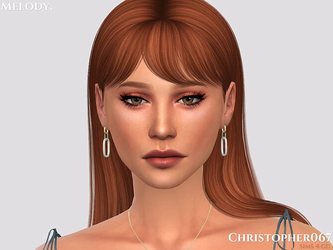 Melody Earrings by Christopher067 at TSR
