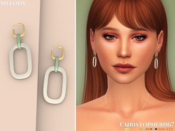 Melody Earrings by Christopher067 at TSR