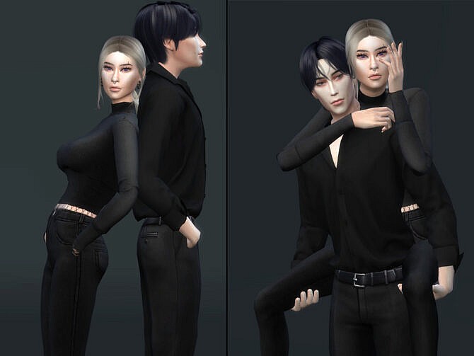 Model Pose Pack #3 by YaniSim at TSR
