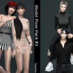 Model Pose Pack #3 by YaniSim at TSR