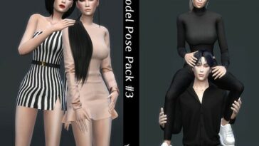 Model Pose Pack #3 by YaniSim at TSR