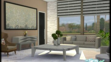 Modern Interiors Living Set by seimar8 at TSR