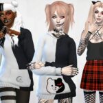 Monokuma Makeup by MaruChanBe at TSR