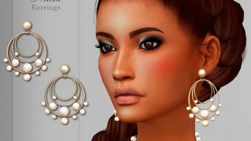 Naela Earrings by Suzue at TSR