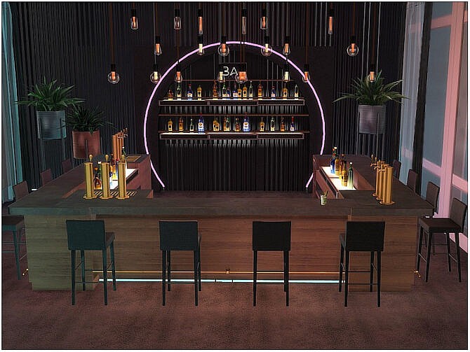 Neon Home Bar by lotsbymanal at TSR